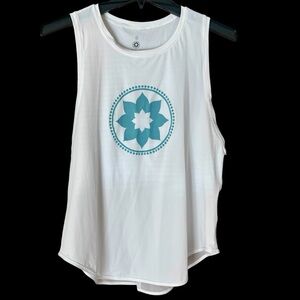 Club Pilates Tank Top, Split Back, Women’s Small